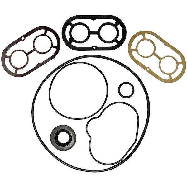 Aftermarket Seal Kit for Power Steering Pump Fits Massey Ferguson 225 251 261 396 396T F40 F PSP-KIT2 - main